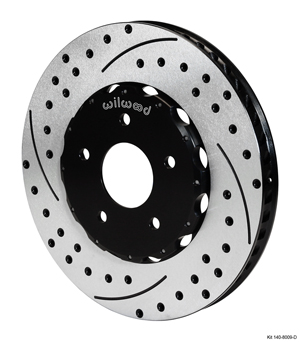 Wilwood Promatrix Front Replacement Rotor Kit - SRP Drilled & Slotted Rotor
