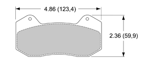 View Brake Pads with Plate #67XX