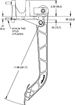 Brake Pedal Drawing
