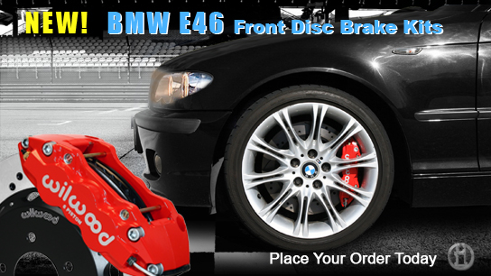 BMW E46 Front Disc Brake Kit