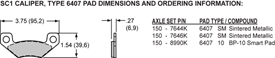 Pad Dimensions for the HM1 Hydra-Mechanical