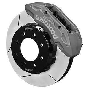 Wilwood TX6R Big Brake Truck Front Brake Kit - Type III Anodize Caliper - GT Slotted Rotor