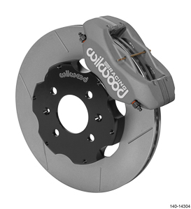 Wilwood Forged Dynalite Big Brake Front Brake Kit (Race) - Type III Anodize Caliper - GT Slotted Rotor