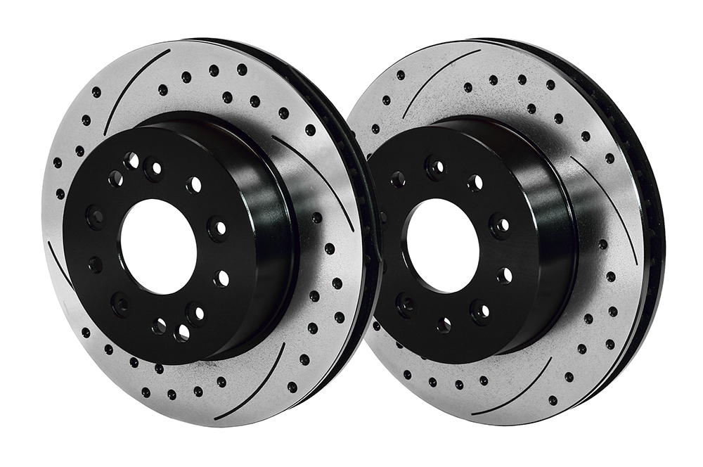 Wilwood Promatrix Front and Rear Replacement Rotor Kit - SRP Drilled & Slotted Rotor