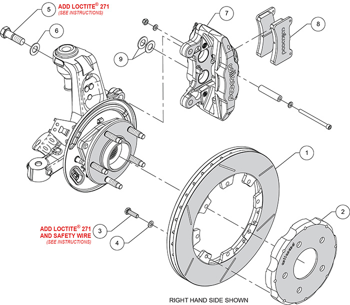 Wilwood Disc Brakes - Rear Brake Kit Part No: 140-16531