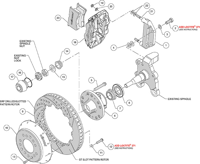Wilwood Disc Brakes - Front Brake Kit Description
