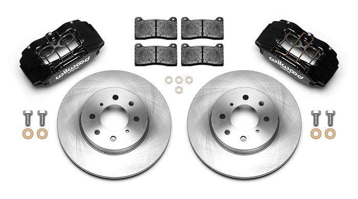 Forged DPHA  Front Caliper and Rotor Kit Parts