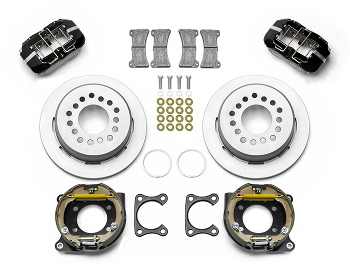 Forged Dynapro Low-Profile Dust Seal Rear Parking Brake Kit Parts