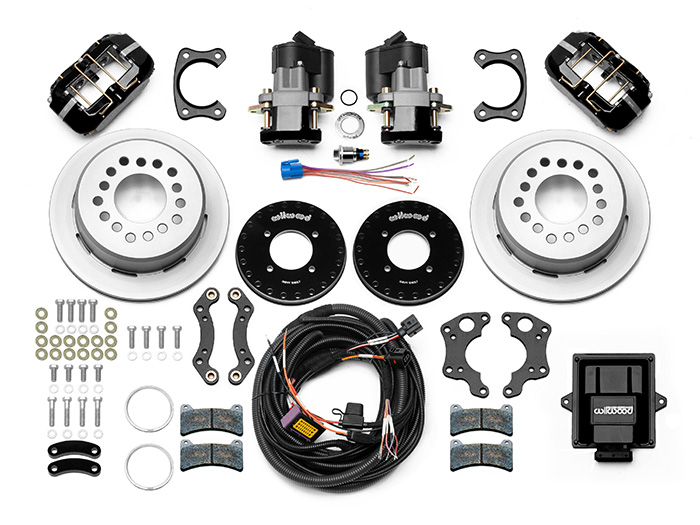 Forged Dynapro Low-Profile Rear Electronic Parking Brake Kit Parts