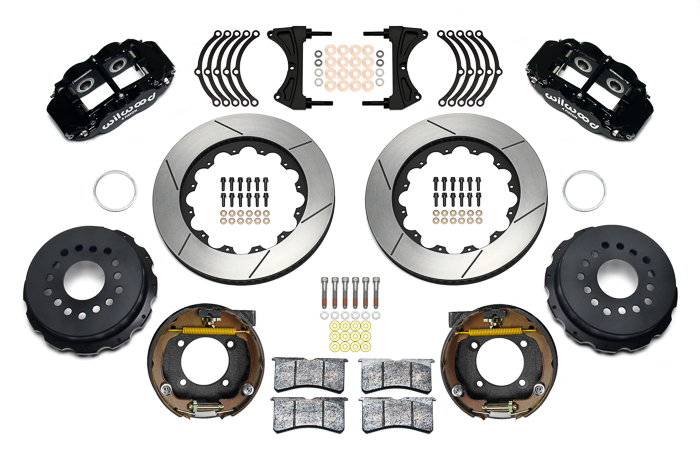 Forged Narrow Superlite 4R Big Brake Rear Parking Brake Kit Parts