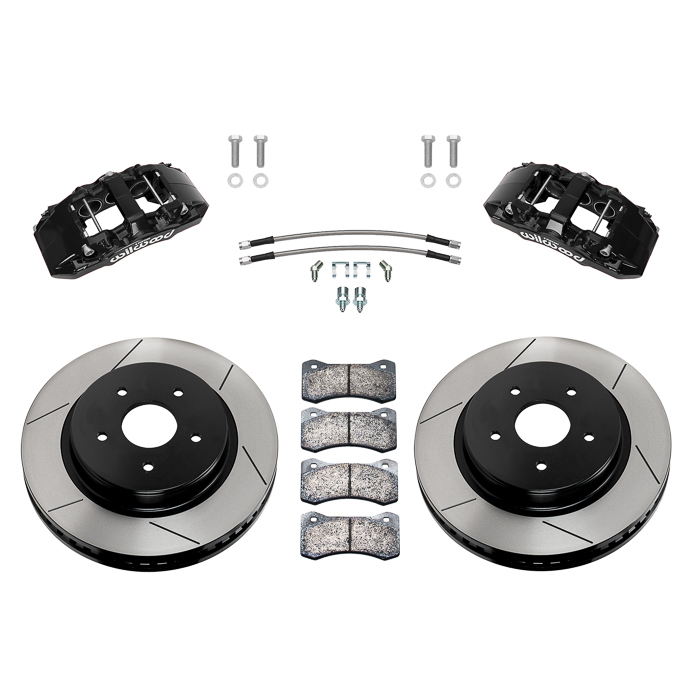 AERO6-DM Direct-Mount Truck Front Brake Kit Parts