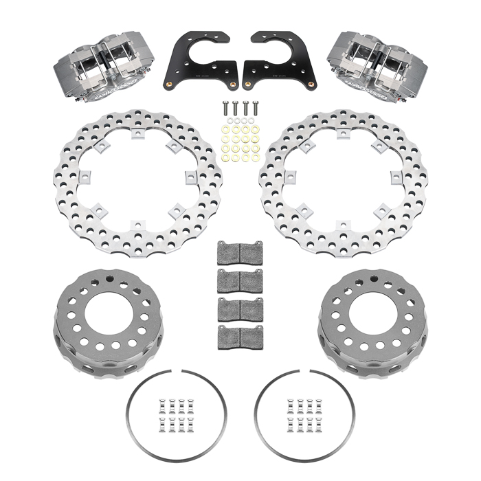 XRD SA Scalloped Lug Drive Dynamic Rear Drag Brake Kit Parts