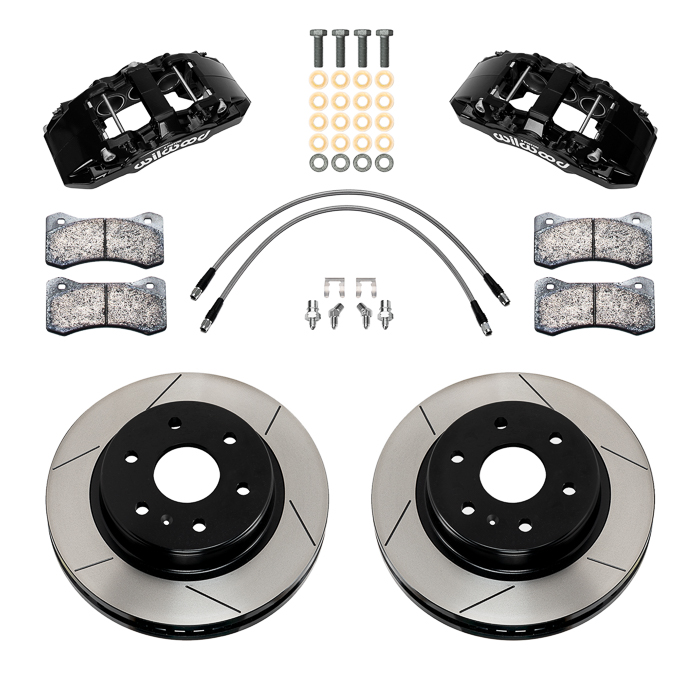AERO6-DM Direct-Mount Truck Front Brake Kit Parts
