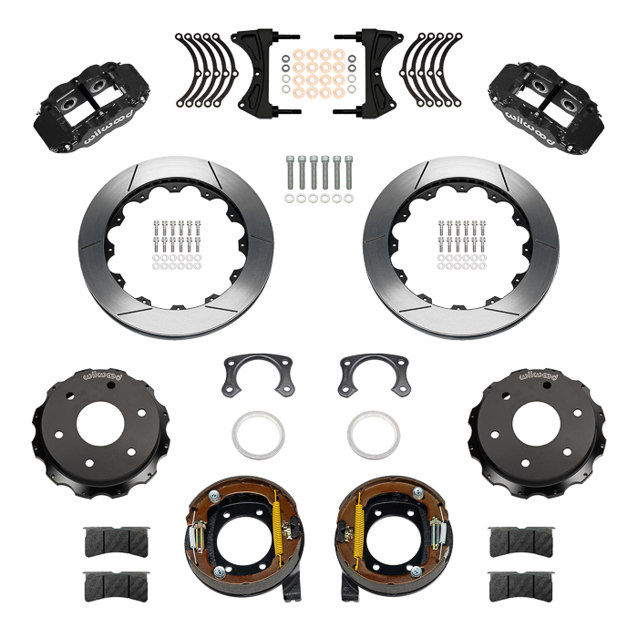 Forged Narrow Superlite 4R Big Brake Rear Parking Brake Kit Parts