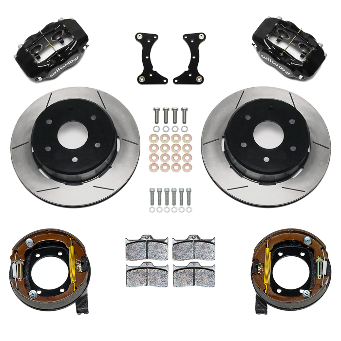 Forged Dynalite Rear Parking Brake Kit Parts