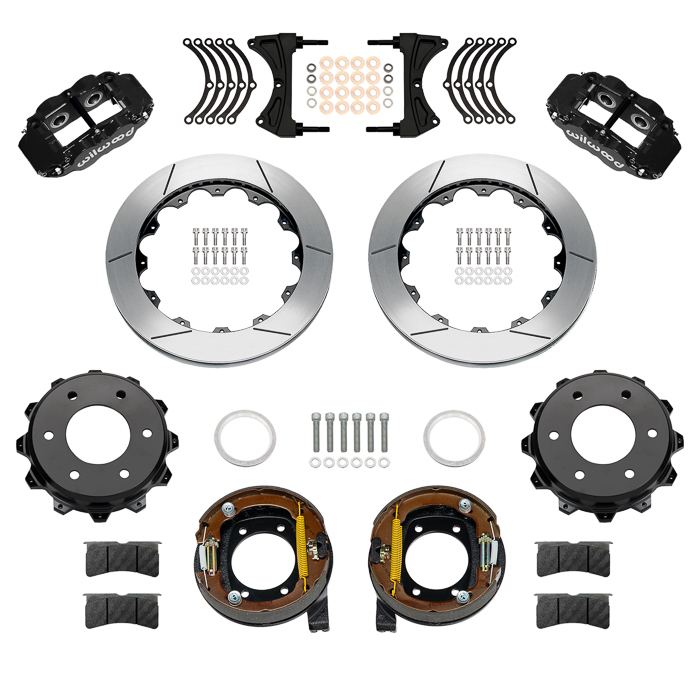 Forged Narrow Superlite 4R Big Brake Rear Parking Brake Kit Parts