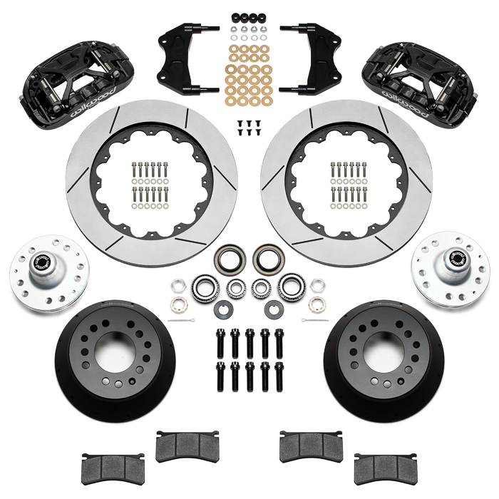 Forged XRS6R Big Brake Front Brake Kit (Hub) Parts