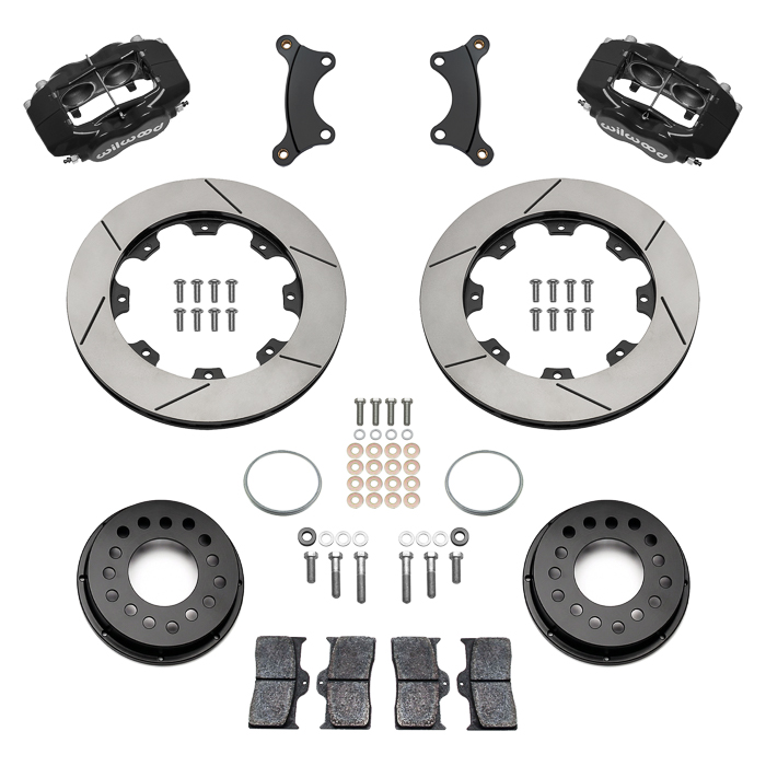Forged Dynalite Big Brake Front Brake Kit (Hat) Parts
