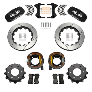 AERO4 Big Brake Rear Parking Brake Kit Parts
