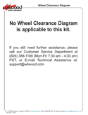Wheel Clearance Diagram