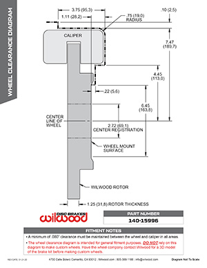 Wheel Clearance Diagram