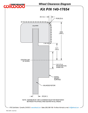 Wheel Clearance Diagram