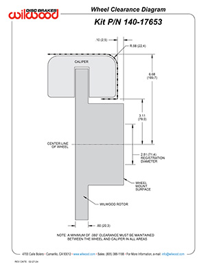 Wheel Clearance Diagram