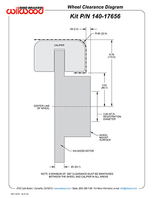 Wheel Clearance Diagram