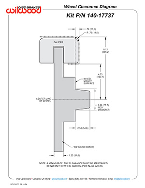 Wheel Clearance Diagram