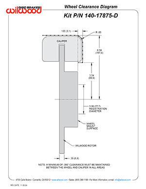 Wheel Clearance Diagram