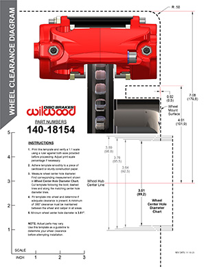 Wheel Clearance Diagram