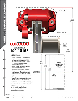 Wheel Clearance Diagram