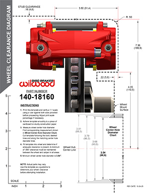 Wheel Clearance Diagram