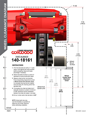Wheel Clearance Diagram