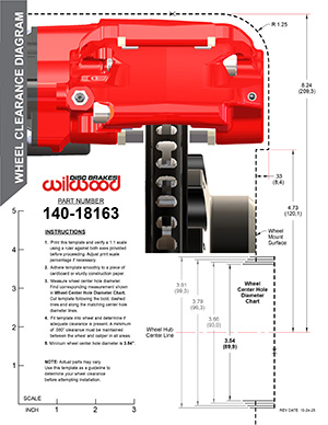 Wheel Clearance Diagram