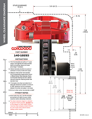 Wheel Clearance Diagram
