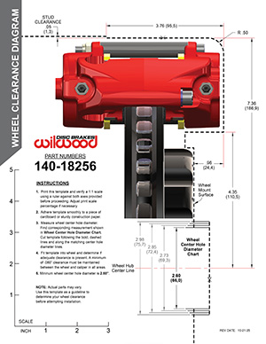 Wheel Clearance Diagram