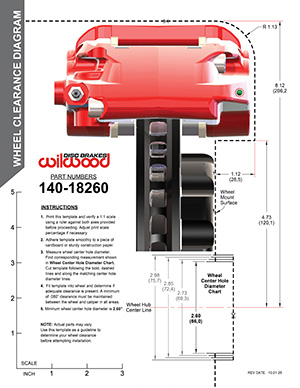 Wheel Clearance Diagram