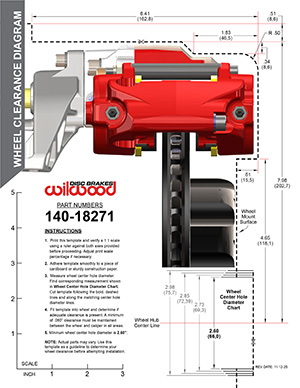 Wheel Clearance Diagram