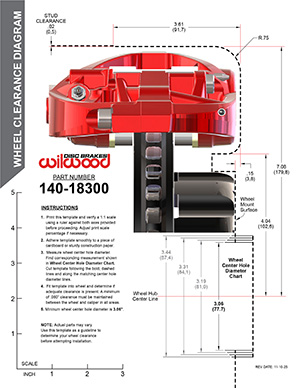 Wheel Clearance Diagram