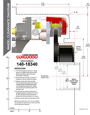 Wheel Clearance Diagram