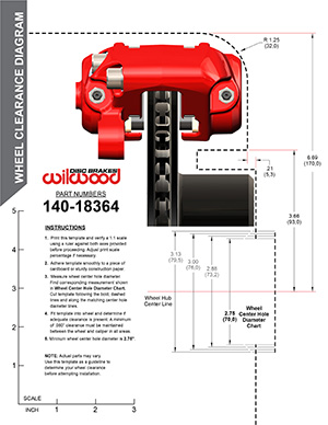 Wheel Clearance Diagram