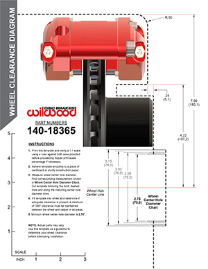 Wheel Clearance Diagram