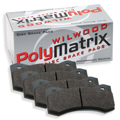 PolyMatrix B Brake Pads and Box