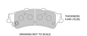 View Brake Pads with Plate #D792