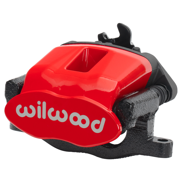 Combination Parking Brake Caliper - Red Powder Coat