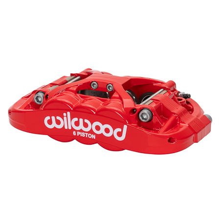 Forged XRS6R Caliper - Red Powder Coat