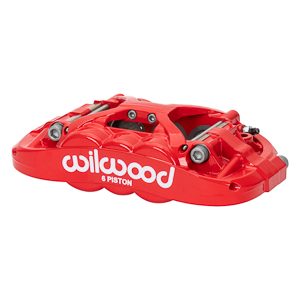 Red Powder Coat Forged XRS6R Radial Mount Caliper