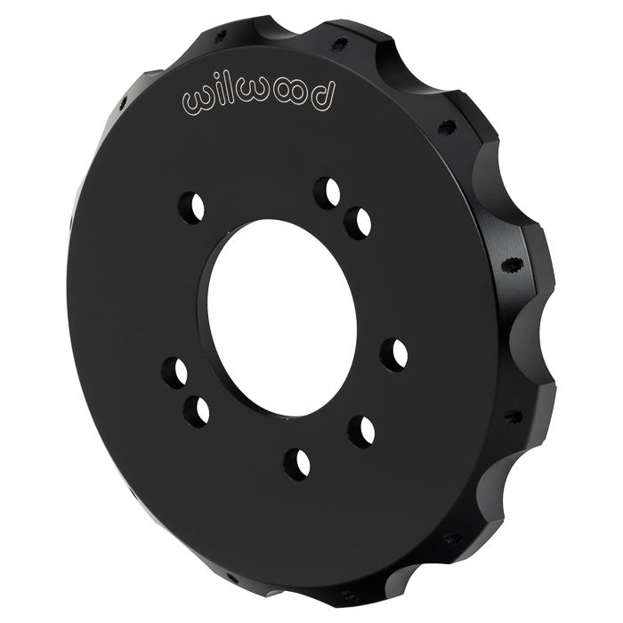 Big Brake Hat - Short Offset - Aluminum - Black E-Coat