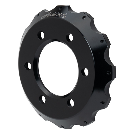 Big Brake Hat - Short Offset - Aluminum - Black E-Coat